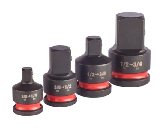 SHOCKWAVE ADAPTER SET 4-PIECE 3/8-3/4" 4932480356