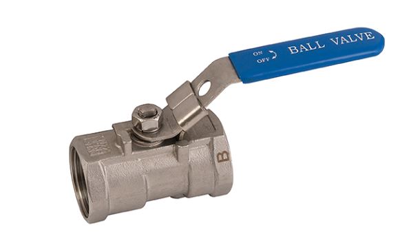 BALL VALVE STAINLESS STEEL 316 1 1/2" (BI-BI) BLUE 2017FW-112