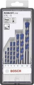 DRILL SET 12 x 5-PIECE CYL-5 BLUE GRANTITE 4, 5, 6, 8 AND 10mm *EXTENSION*