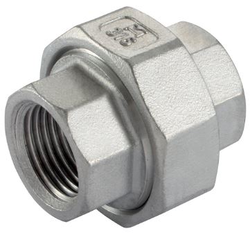 RVS 3-DLG KOP. 1/2" bi-bi BSPT-BSP RVS AISI 316 3DLG340 HU-12