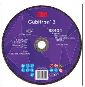 DOORSLIJPSCHIJF 230X2,5 CUBIT III - T41 