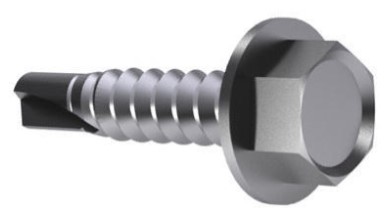 ZELFBORENDE ZESK.KRAAGBOUT RVS 6,3x50 DIN 7504 K