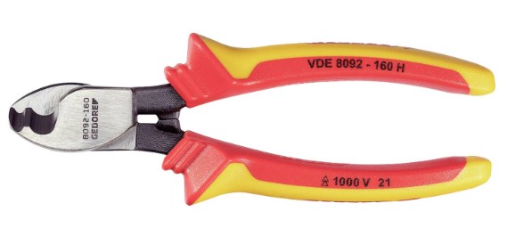 CABLE CUTTER VDE 8092-160H WITH SLEEVE ISOL. 3412407 *A*