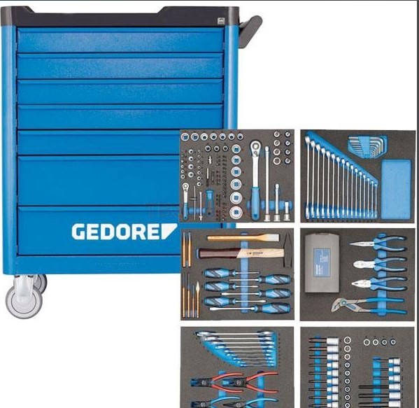 TOOL TROLLEY WSL-L-TS-190 + 190-PIECE TOOL SET 2980320