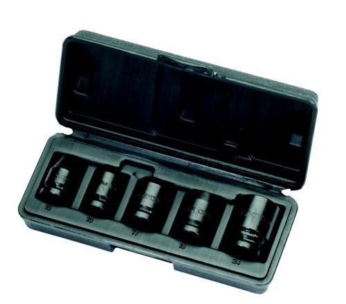 GEDORE SLAGMOER-DOPSLEUTELSET 1/2'' 10-24MM