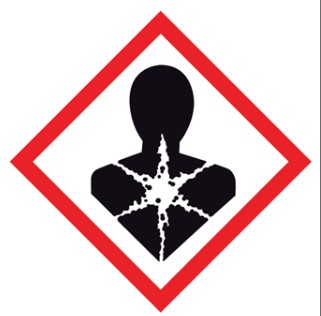 STICKER 250x250mm VARIOUS HAZARDOUS SUBSTANCES 150.113E79