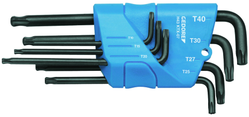 ANGLED ALLEN WRENCH SET H43KTX 07 7-piece TX T10-T40 1531441