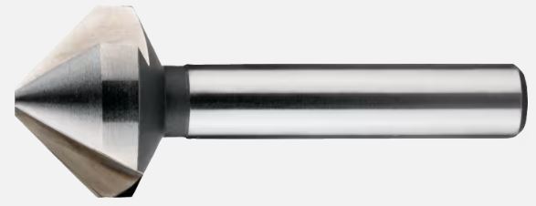 VERZINKBOOR HSS 90? 3-SNIJKANTEN 12,4mm 42.533.1240