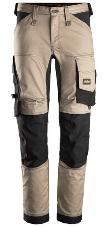 ALLROUNDWORK STRECH 6341 2004 MT 50 KAKI - ZWART