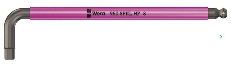 WERA INB.SL. 950 SPKL 3,0MM MULTICOLOUR 05022200001
