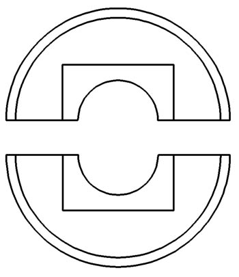 PERSBEKHOUDER C-FORM AD130-H 25667130