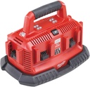 MILWAUKEE BATTERY CHARGER MULTI BAY M14-M18 4932430086