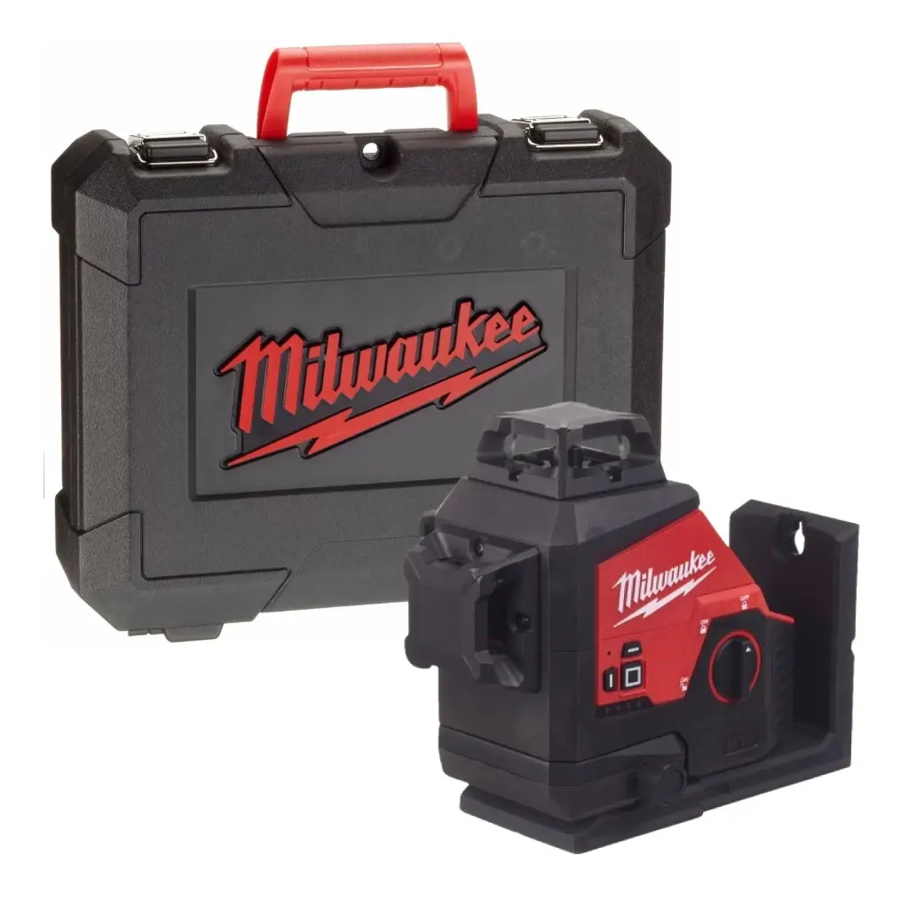 MILWAUKEE CROSS-LINE LASER M12 3PL-0C EXCL. BATTERY AND CHARGER IN BOX