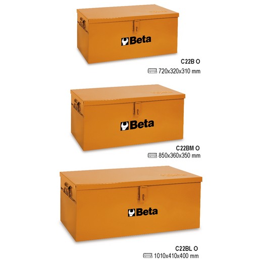 BETA STEEL TOOLBOX C22BL-O 1050X420X430MM