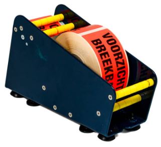 ETIKETTEN DISPENSER KLEIN LB418 - 11,4CM BREED (VOOR 2 ROLLEN)