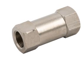 TERUGSLAGKLEP TRK-FF-1/4"-1/4" BSP MESSING 70311313