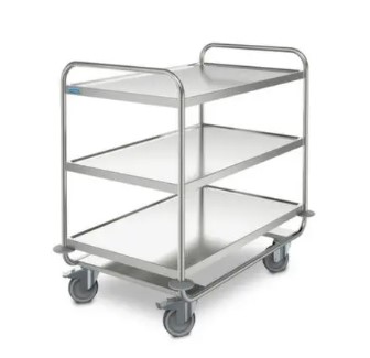 VARIO 3-TABLE TROLLEY TILTABLE 815x455x1185 MM BLUE SW-400.802