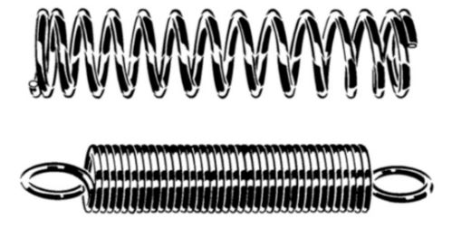 ASS PUSH AND STRIKE SPRINGS 18T250 IN ASSORTMENT CASE