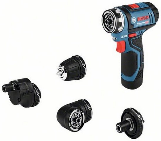 CORDLESS SCREWDRIVER GSR 12V-15 FC set 2x 2.0AH BATTERY + CHARGER IN L-BOXX
