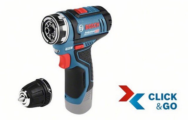 CORDLESS SCREWDRIVER GSR12V-15-FC SOLO IN L-BOXX