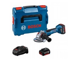 ACCU SLIJPMACHINE HAAKS GWS 18V-10 P MET 2X5,0Ah EN LADER IN L-BOXX