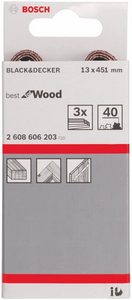 PAK a 3 SCHUURBAND 13X455 K40 WOOD (min. afname = 4 pak)