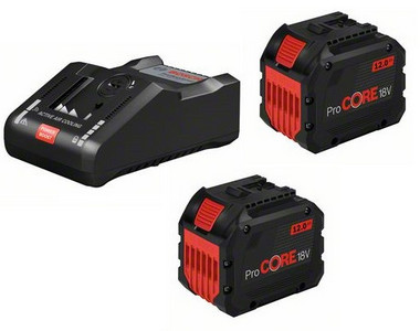 ACCU STARTERSET 2x 18V 5,0Ah + GAL 1880CV