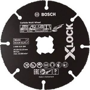 X-LOCK 125mm KIT CUTTING&FLAP DISC 2608619374