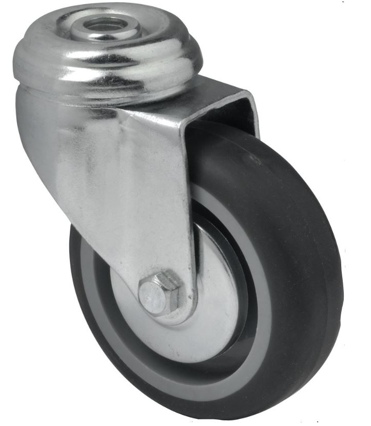 SWIVEL WHEEL D=75 JDPE 0755 1001