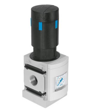 FESTO PRESSURE REGULATOR MS-6-LR-3/8-D7-AS 530005