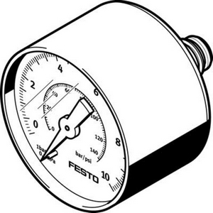 FESTO MANOMETER PAGN-40-16-G18 8003637 