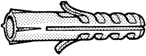 STUKS POLYAMIDE PLUGGEN S12 (V=25) (alleen volle verpakkingen)