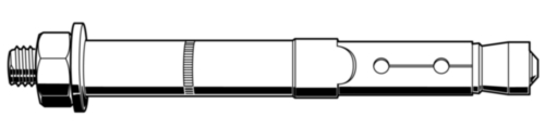 SAFETY ANCHOR FH II-B 18/25B-M12x135