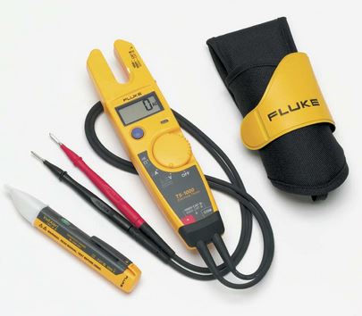FLUKE STROOM/.SPANNINGS METER T5-H5-1AC KIT T5-100 + HOLSTER + SPANNINGSMETER