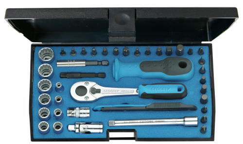 SOCKET SET D20 TMU 10 40-piece 1/4" 1815660 *A*