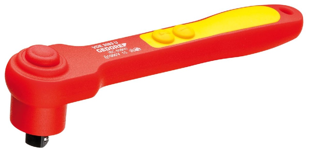 VDE REVERSIBLE RATCHET 3/8" 1000V VDE-3093 U 2946599