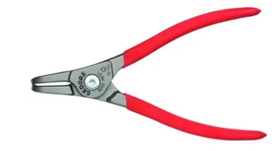 GEDORE 8000 AE 41 PLIERS FOR EXTERNAL LOCKING RINGS CURVED 85-140MM - 2930749