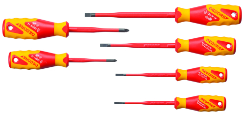 SCREW DRIVE SET VDE 2162 2172 PZ06 6-piece SLIM DRIVE 2928728 *A*