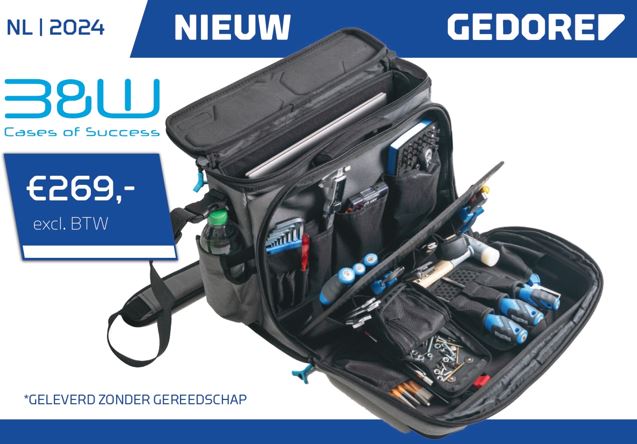 B&W MULTI GEREEDSCHAPSTAS 116.71 TOOL BAG *AKTIE*