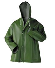 RAIN JACKET DOLFING GREEN P1 4.04.01 XXL PVC/PE MT: XXL