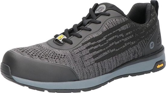 WERKSCHOEN RADIANCE FIT S1P LAAG MT36GRIJS/ZWART