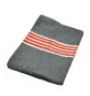 MOVING BLANKET 150X200 CM WOVEN 1350gr STITCHED AROUND GRAY WITH RED/YELLOW/WHITE
