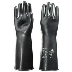 CHEM. BUTOJECT GLOVE 898 35cm SIZE 10 BLACK SIZE (XL)