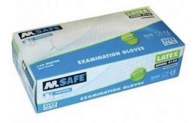 PKa100st WEGWERPHANDSCH.LATEX BLAUW M/10 