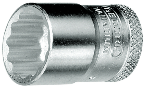 SOCKET WRENCH 12-POINT 3/8" D30 15mm 6231050