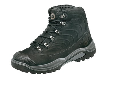 TRAXX-204 S3 HIGH BLACK WORK BOOT MT46 WITH SCREW-TOE