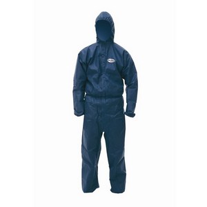 PAK a 25ST KLEENGUARD-A50 OVERALL  L 9689-BLAUW MET CAPUCHON