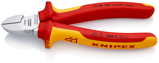 KNIPEX VDE ZIJSNIJTANG VDE 70 06 160 L=160mm