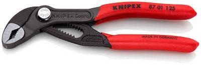 KNIPEX WATER PUMP PLIERS 87 01 125 L=125mm