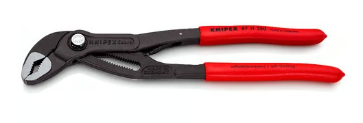 KNIPEX WATER PUMP PLIERS COBRA-MATIC 87 11 250 L=250mm